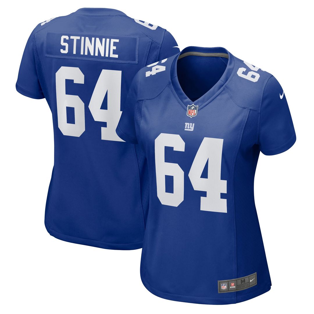 Aaron Stinnie New York Giants Women's Game Jersey - Royal