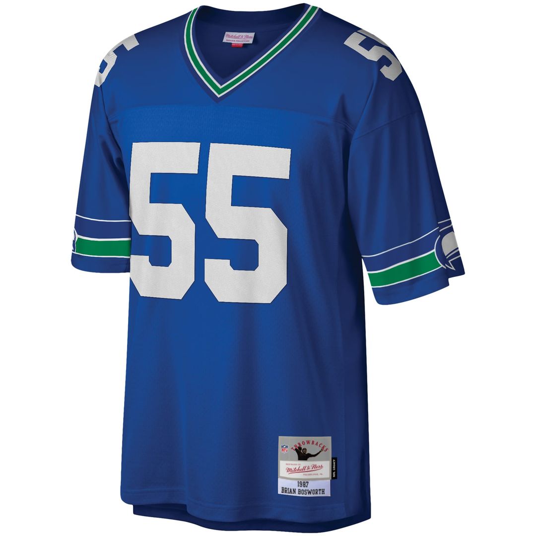 Brian Bosworth Seattle Seahawks Legacy Replica Jersey - Royal