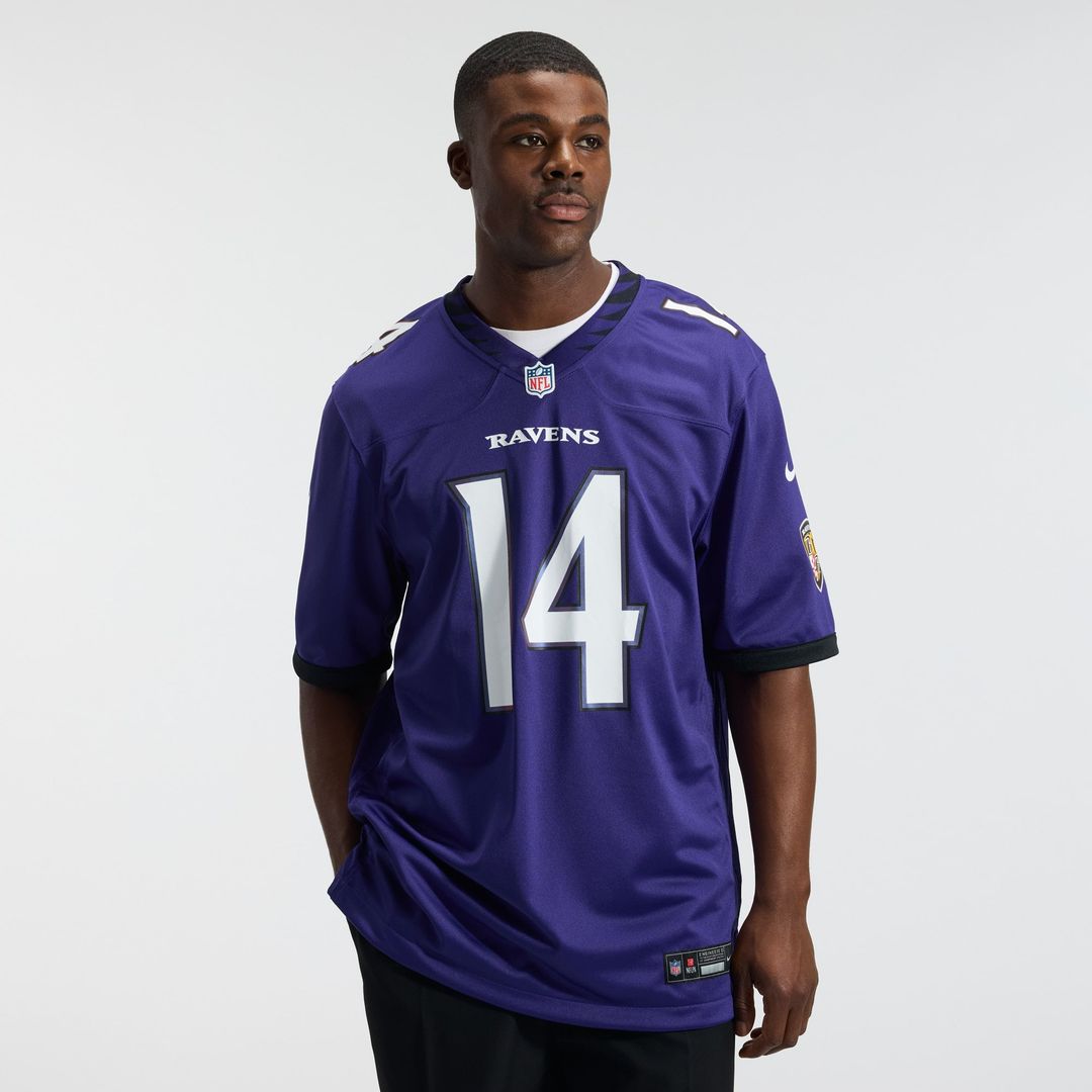 Kyle Hamilton Baltimore Ravens Team Game Jersey - Purple