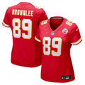 Jason Brownlee Kansas City Chiefs Women's Team Game Jersey - Red
