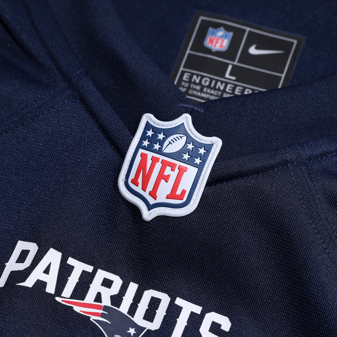 A.J. Brown New England Patriots Youth Team Game Jersey - Navy