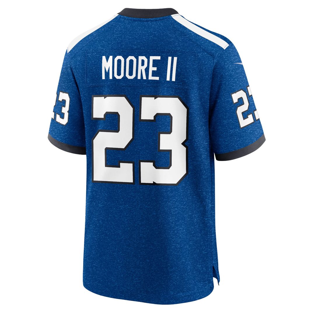 Kenny Moore II Indianapolis Colts Indiana Nights Alternate Game Jersey - Royal