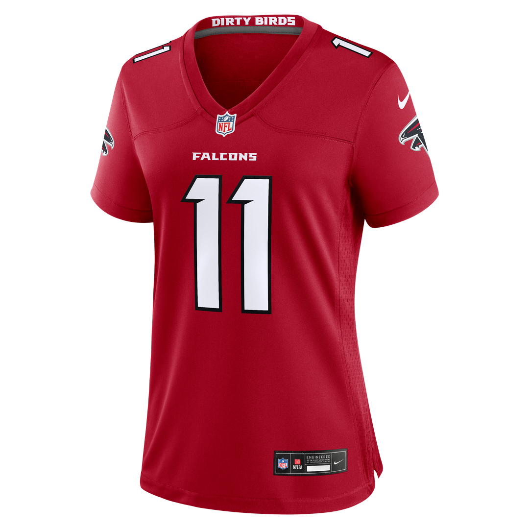 Jalon Walker Atlanta Falcons Women's Game Jersey - Red