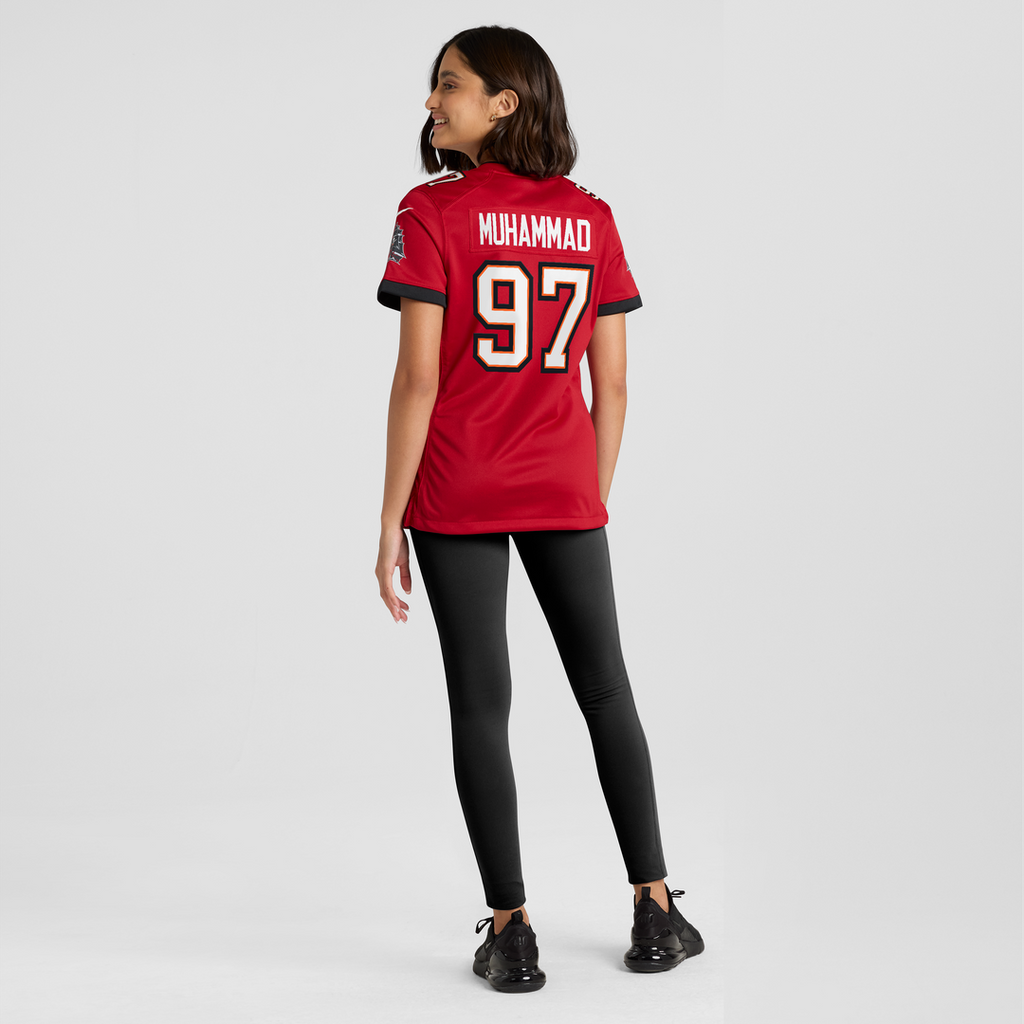 Al - Quadin Muhammad Tampa Bay Buccaneers Women's Team Game Jersey - Red