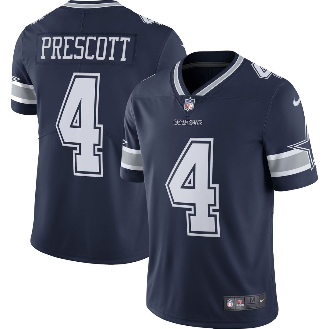 Dak Prescott Dallas Cowboys Color Rush Vapor Limited Jersey - White