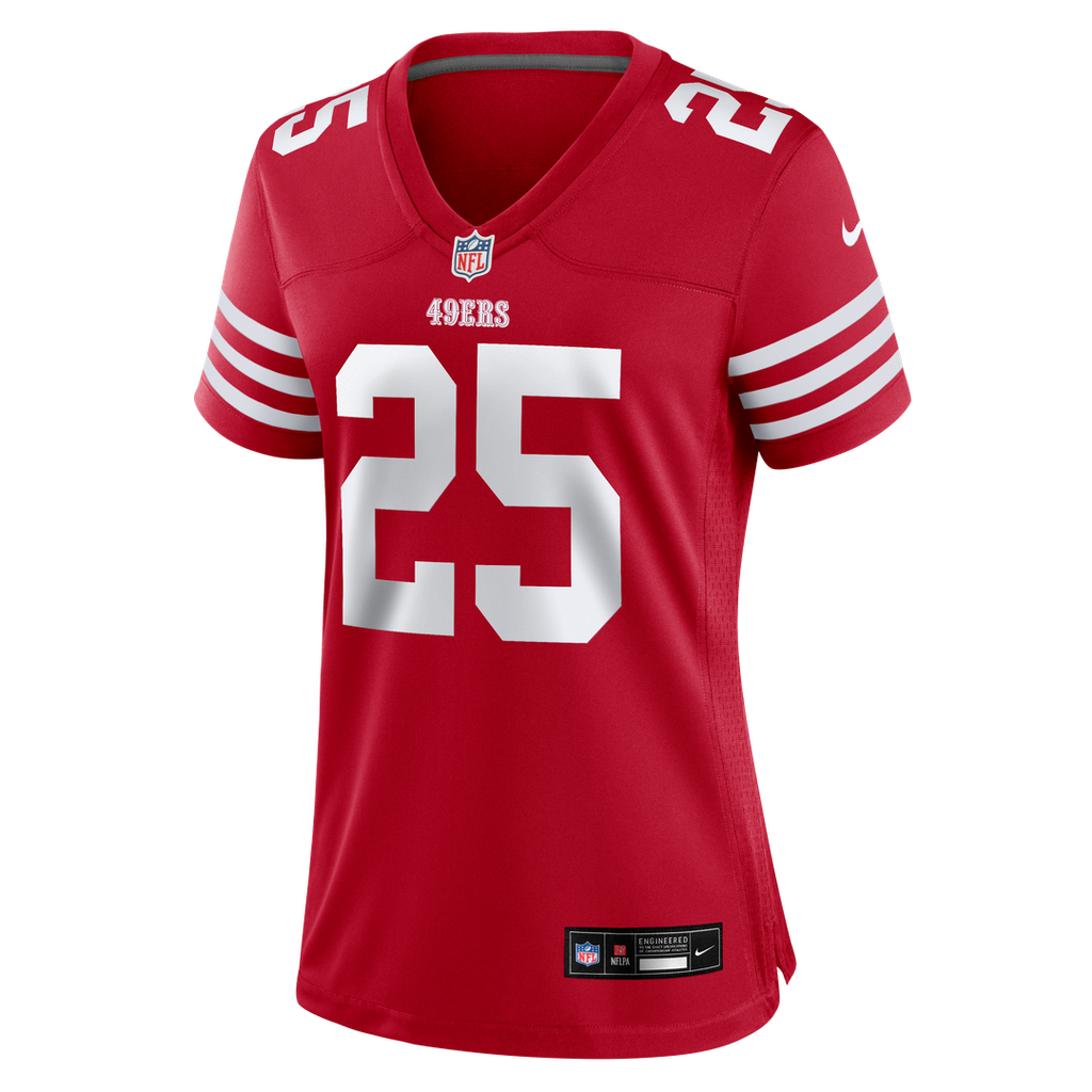 Jack Jones San Francisco 49ers Women's Team Game Jersey - Scarlet