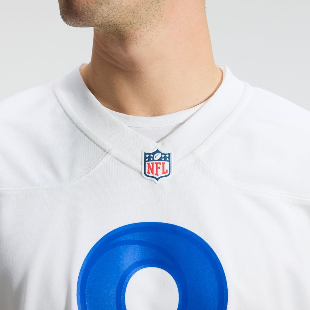 Jared Verse Los Angeles Rams White Game Player Jersey - White