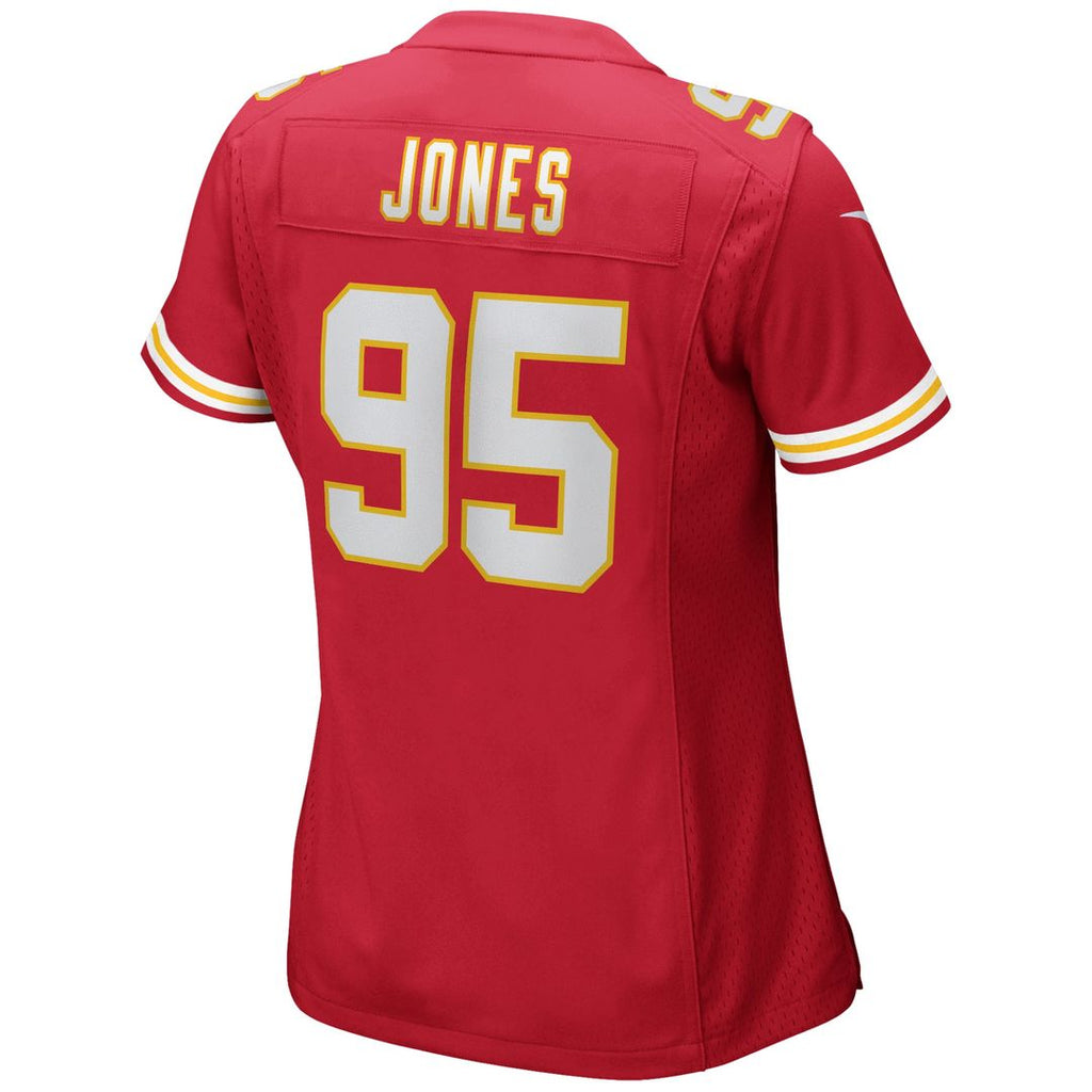 Chris Jones Kansas City Chiefs Women's Game Jersey - Red