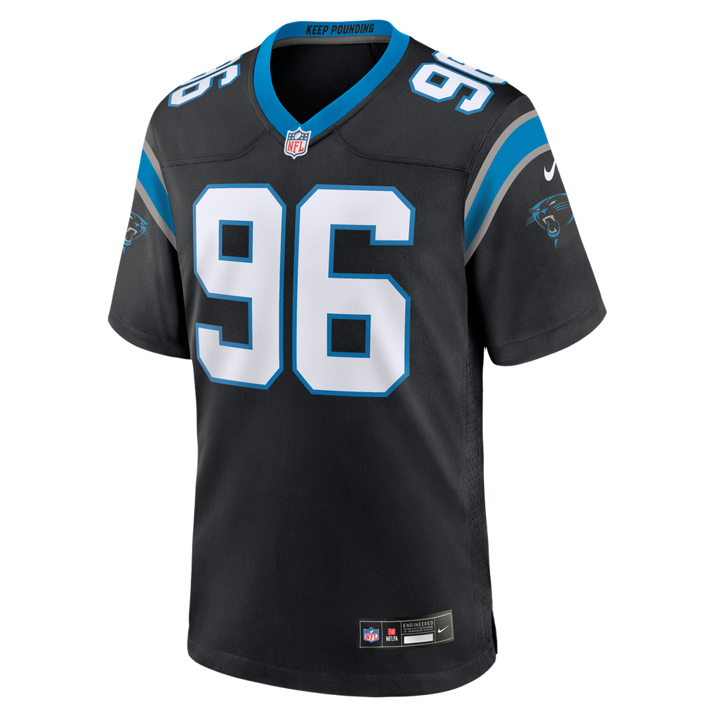 Anthony Goodlow Carolina Panthers Team Game Jersey - Black