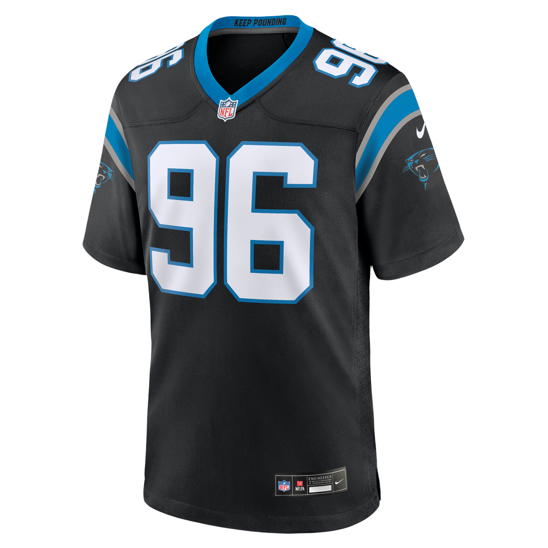 Anthony Goodlow Carolina Panthers Team Game Jersey - Black