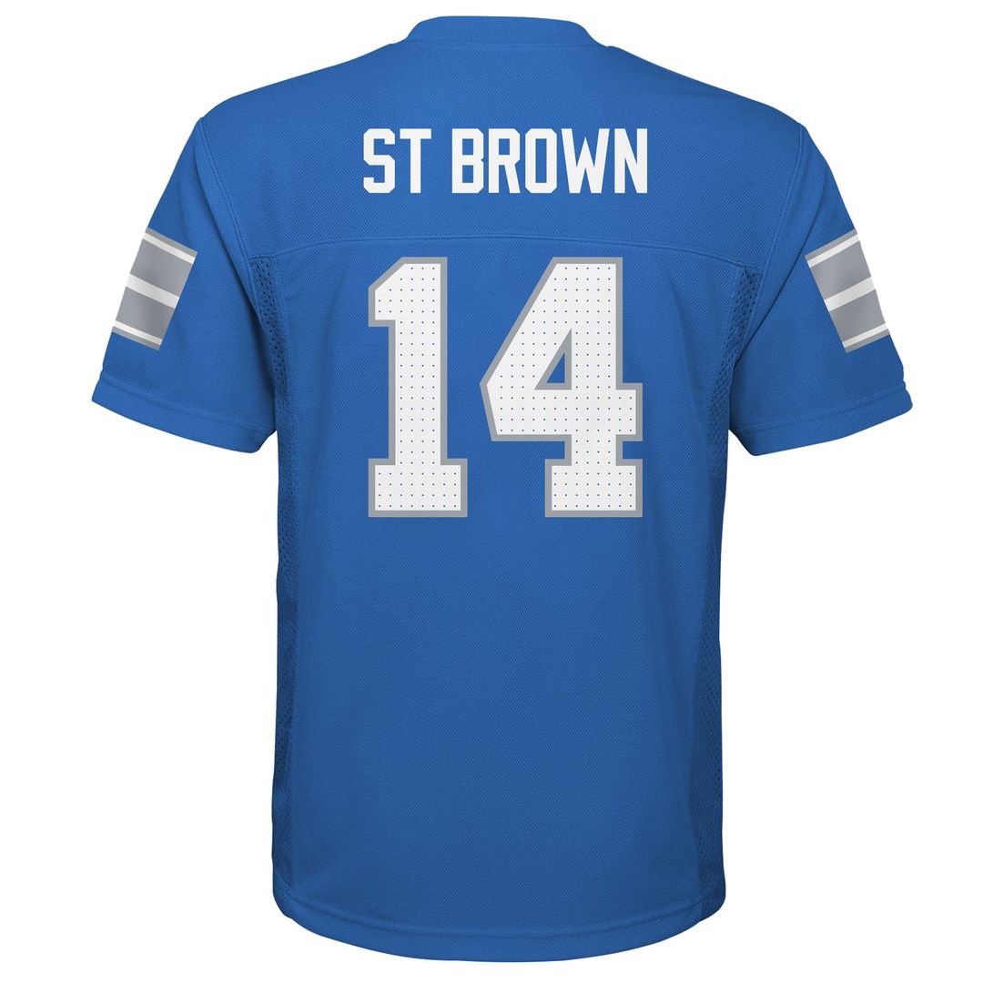 Amon - Ra St. Brown Detroit Lions Youth Replica Jersey - Blue