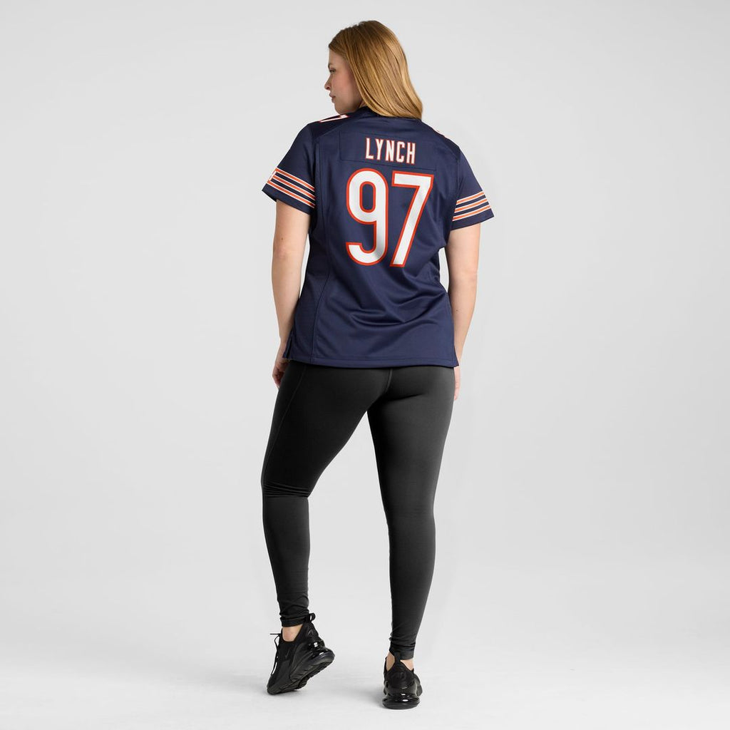 James Lynch Chicago Bears Women's Team Game Jersey - Navy