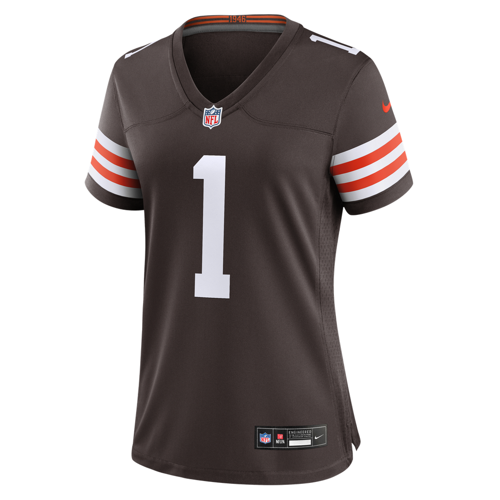 KC Concepcion Jr. Cleveland Browns Women's Team Game Jersey - Brown