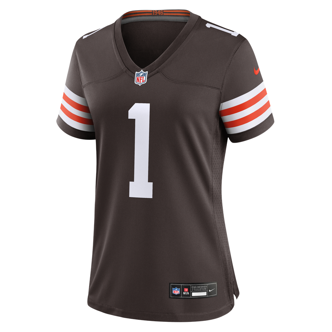 KC Concepcion Jr. Cleveland Browns Women's Team Game Jersey - Brown