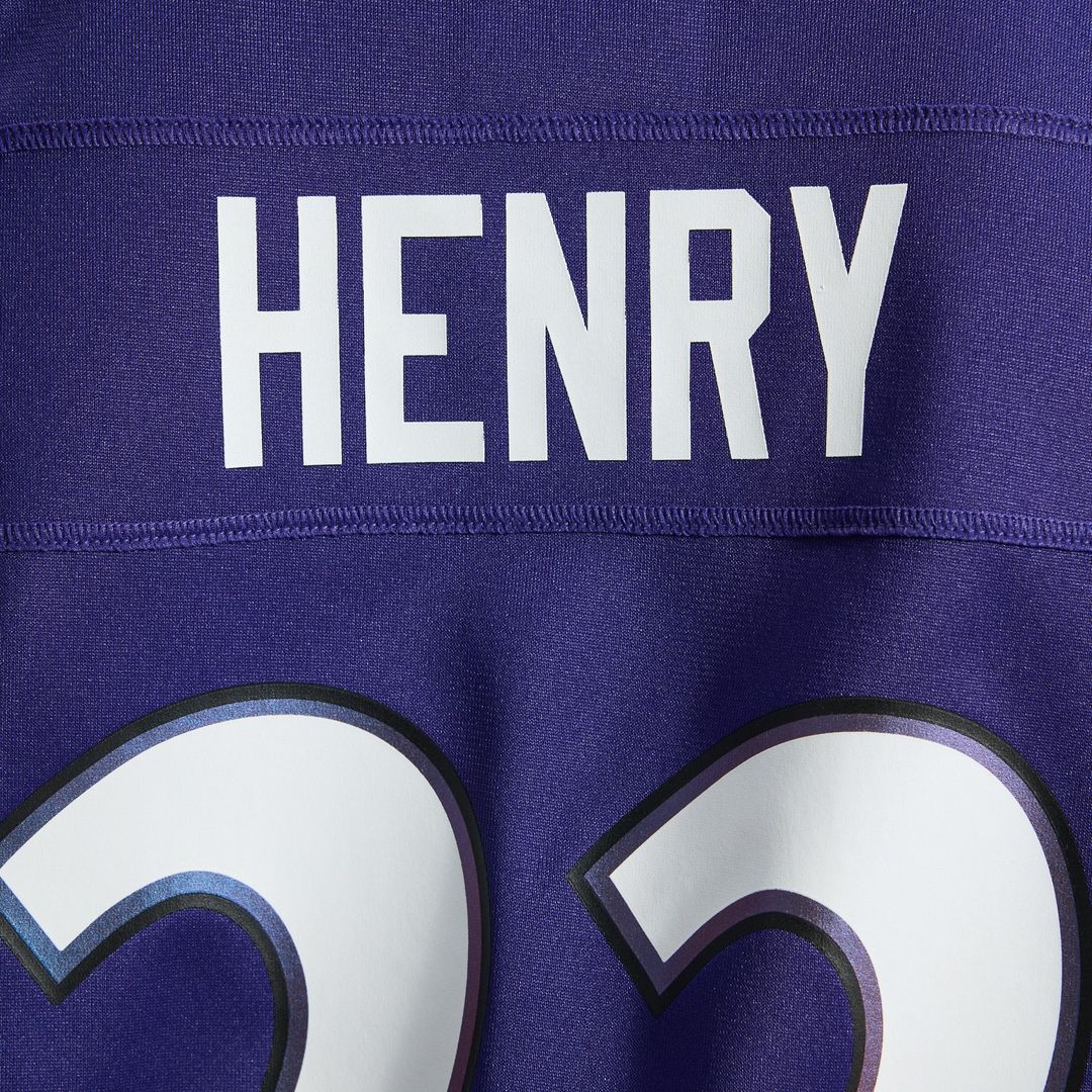 Derrick Henry Baltimore Ravens Women's Alternate Game Jersey - Black