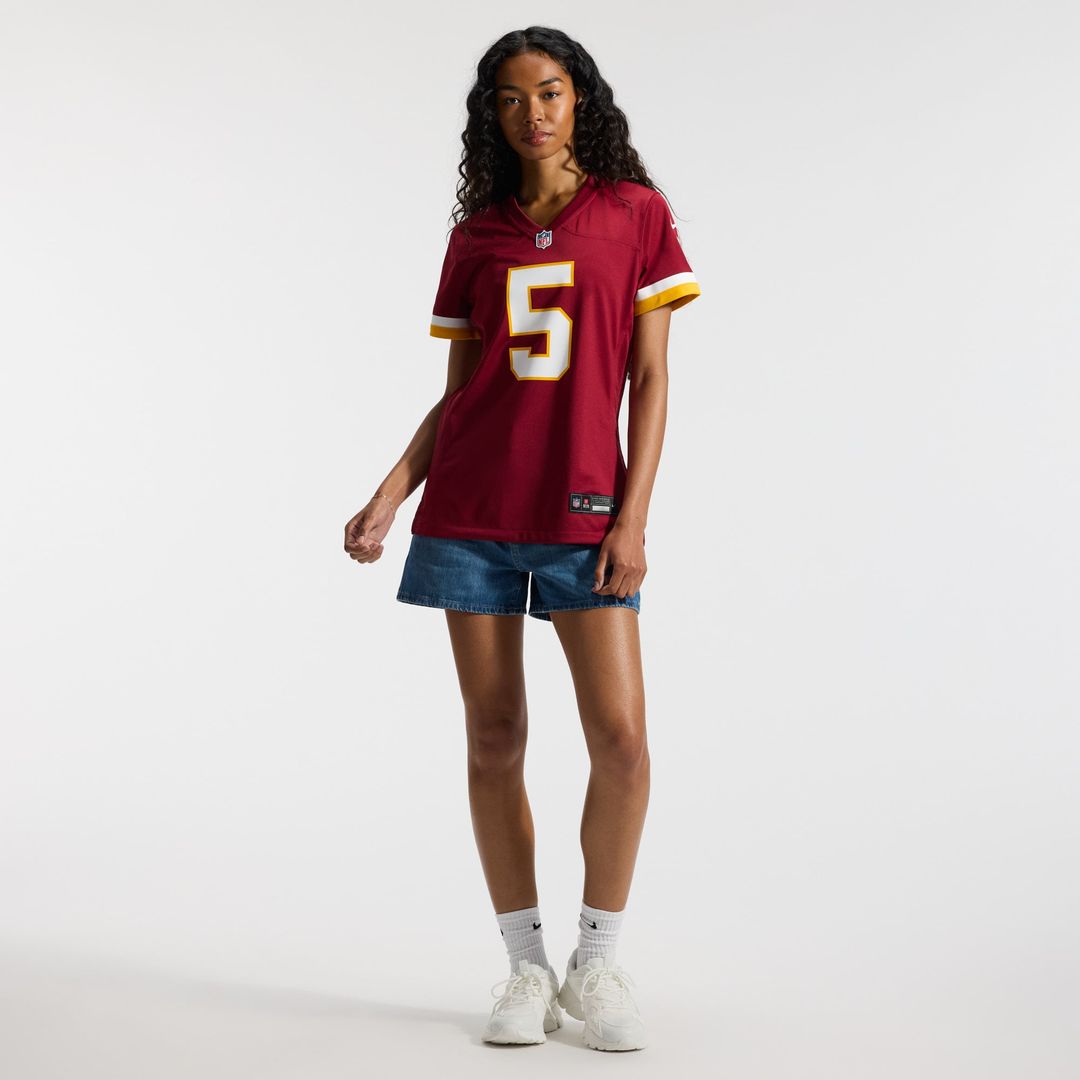 Jayden Daniels Washington Commanders Women's Game Jersey - Burgundy
