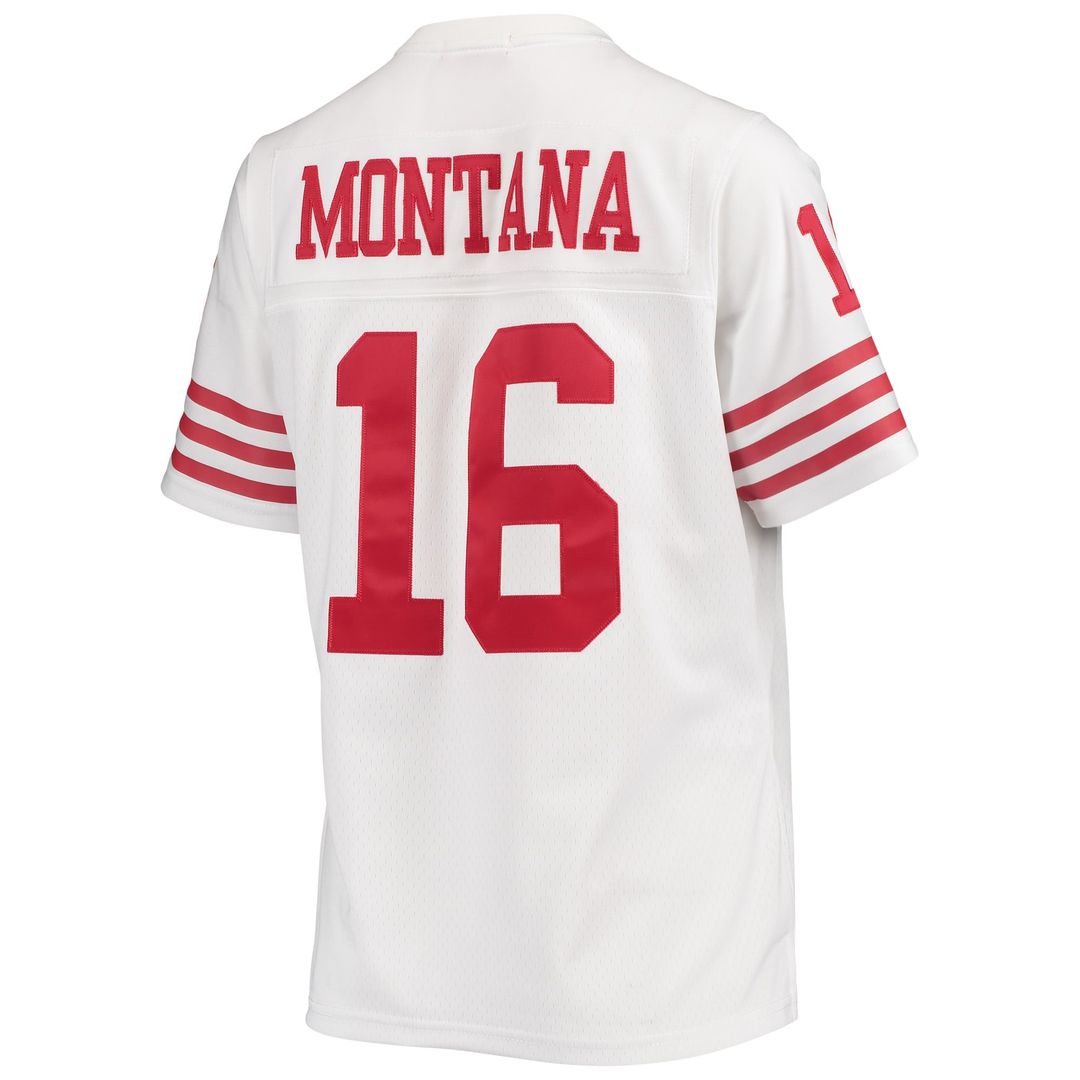 Joe Montana San Francisco 49ers Women's Legacy Replica Player Jersey - White