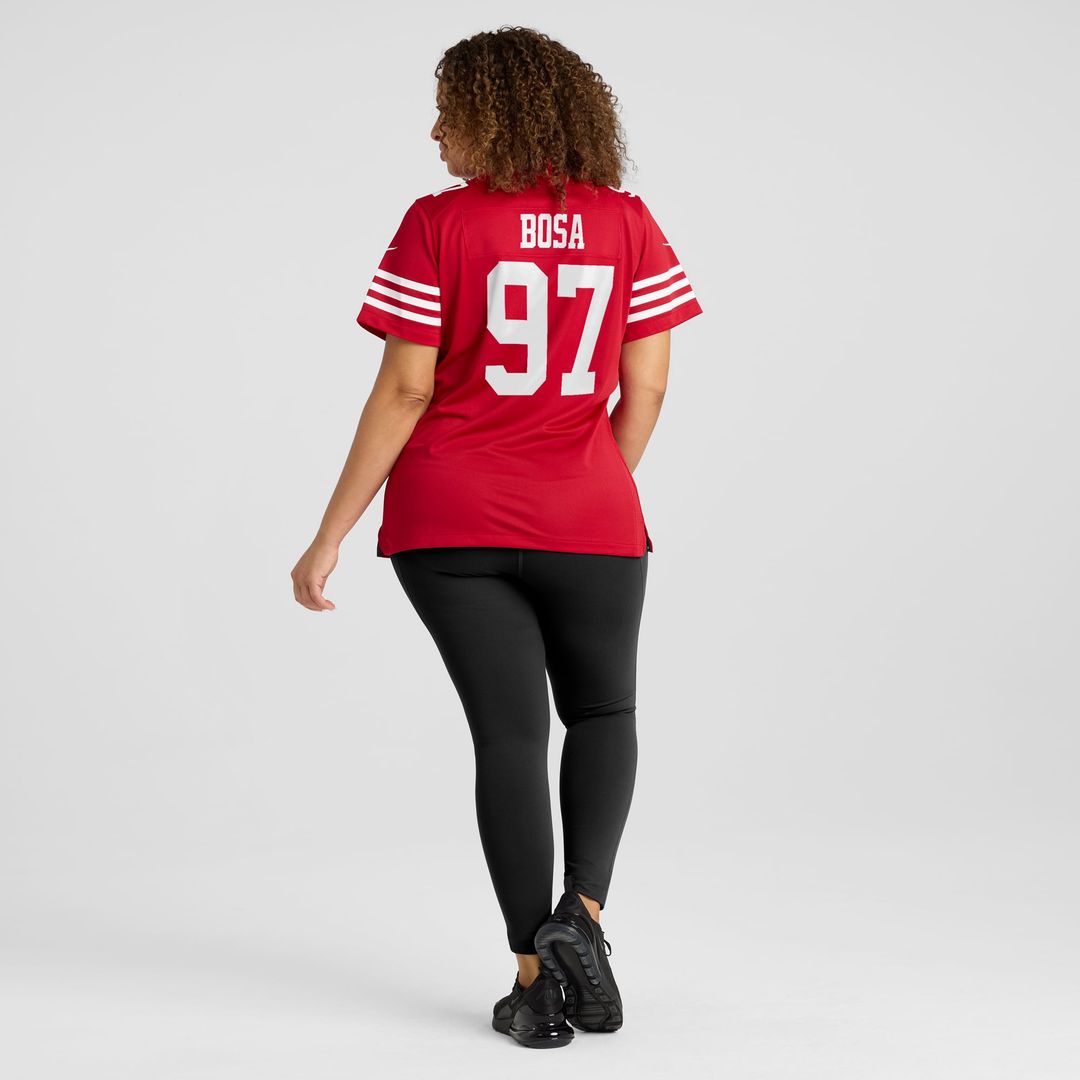 Nick Bosa San Francisco 49ers Women's Player Jersey - Scarlet