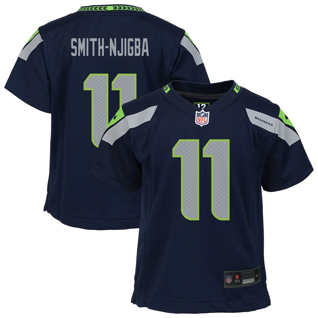 Jaxon Smith - Njigba Seattle Seahawks Infant Game Jersey - College Navy