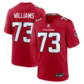 Cameron Williams Atlanta Falcons Team Game Jersey - Red