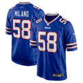 Matt Milano Buffalo Bills Game Player Jersey - Royal