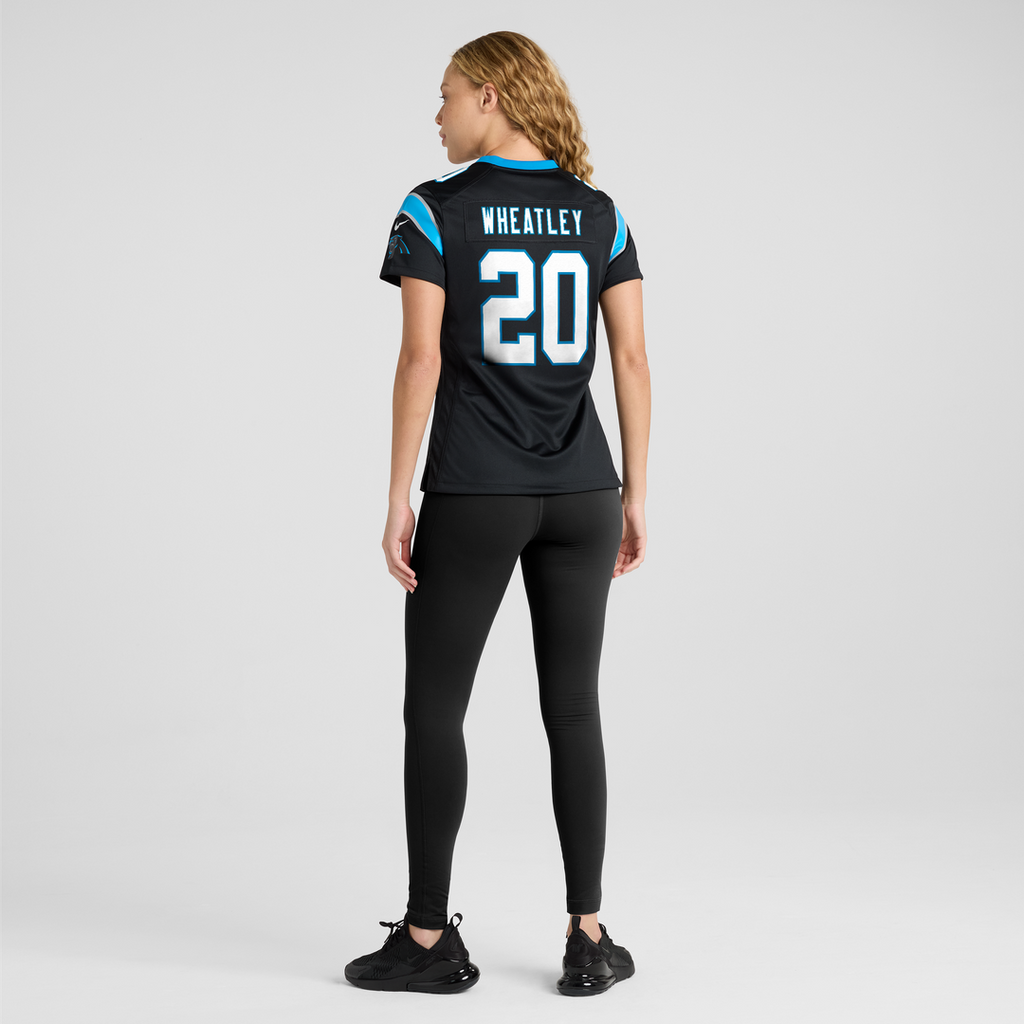 Zakee Wheatley Carolina Panthers Women's Team Game Jersey - Black