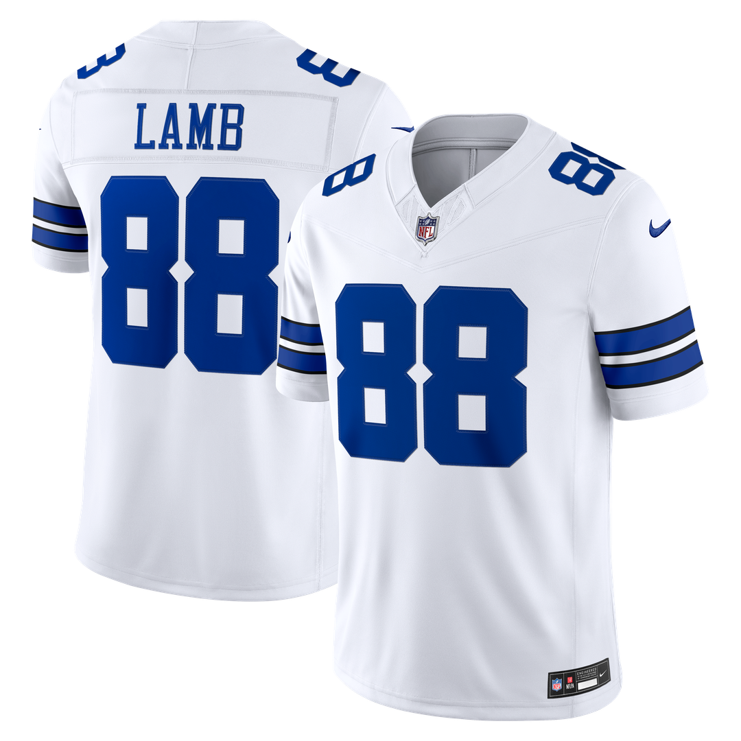 CeeDee Lamb Dallas Cowboys Vapor F.U.S.E. Stitched Limited Jersey - White