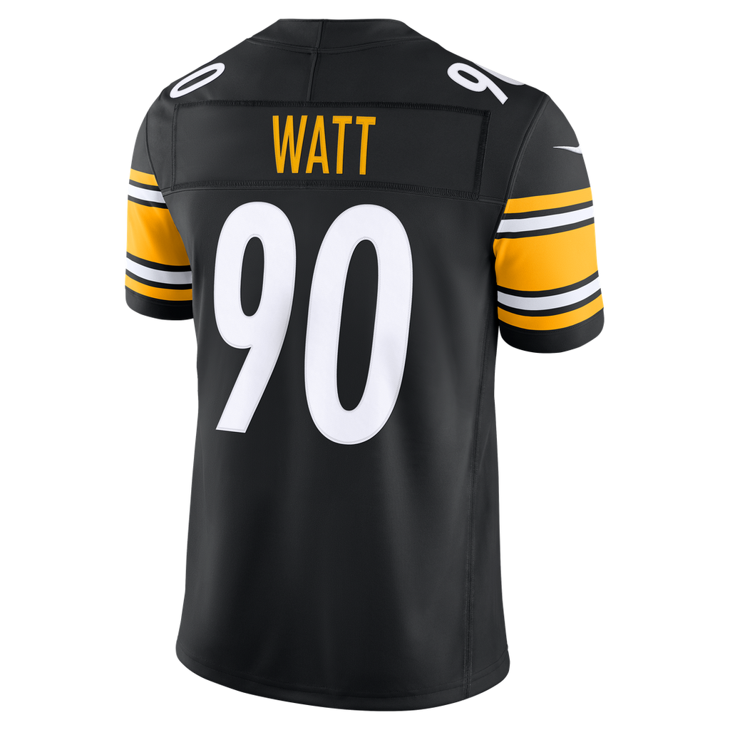T.J. Watt Pittsburgh Steelers Team Vapor F.U.S.E. Stitched Limited Jersey - Black
