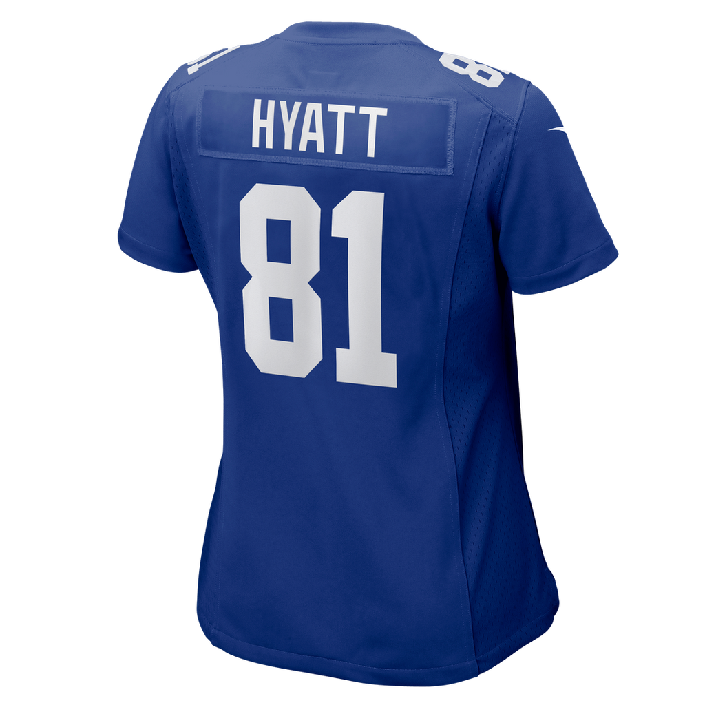 Jalin Hyatt New York Giants Women's Team Game Jersey - Royal