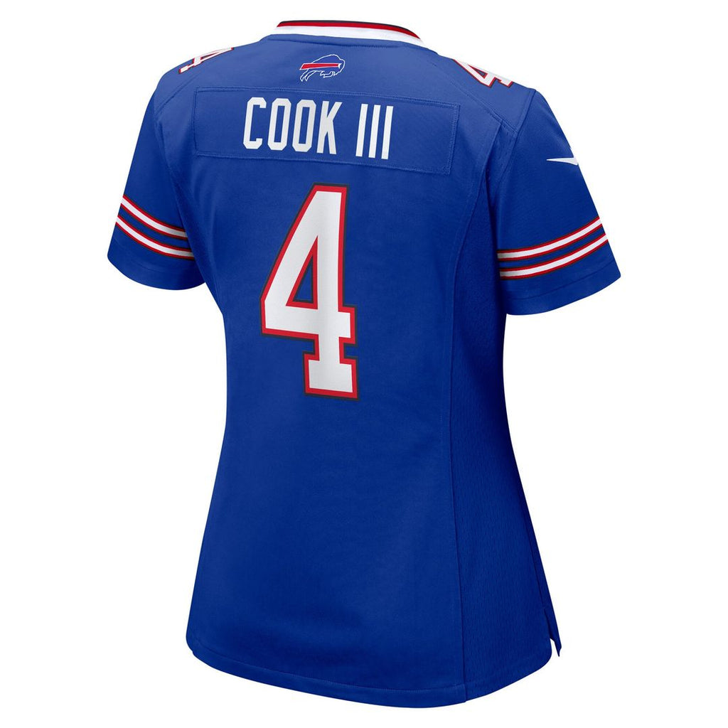 James Cook III Buffalo Bills Women's Nickel City Game Jersey - Gray