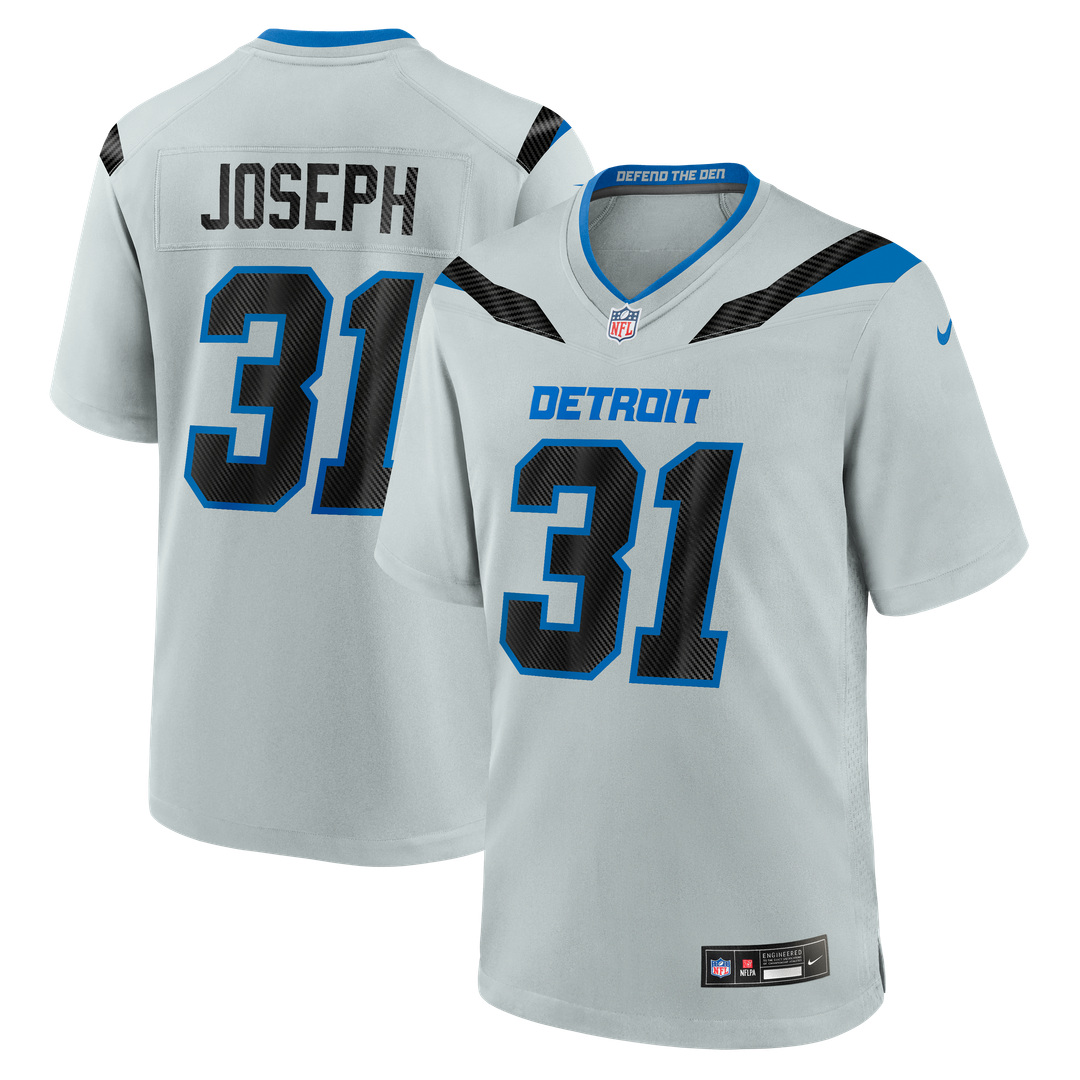Kerby Joseph Detroit Lions 2026 Rivalries Collection Game Jersey - Silver