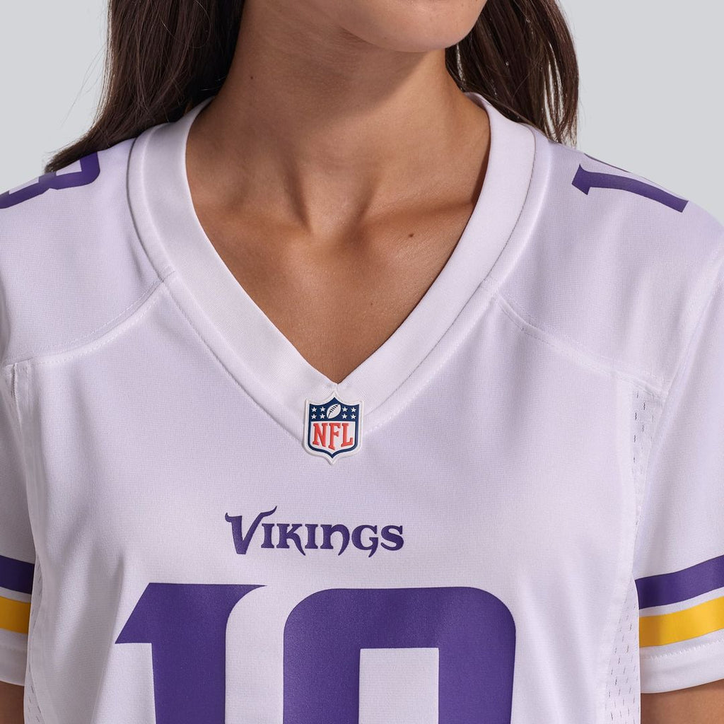 Justin Jefferson Minnesota Vikings Women's Game Player Jersey - White