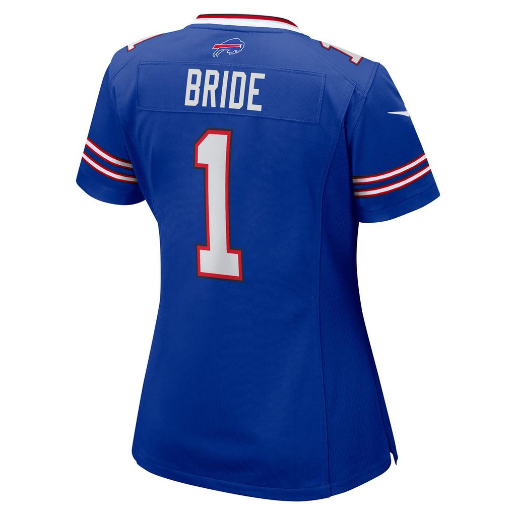 Number 1 Bride Buffalo Bills Women's Game Jersey - Royal