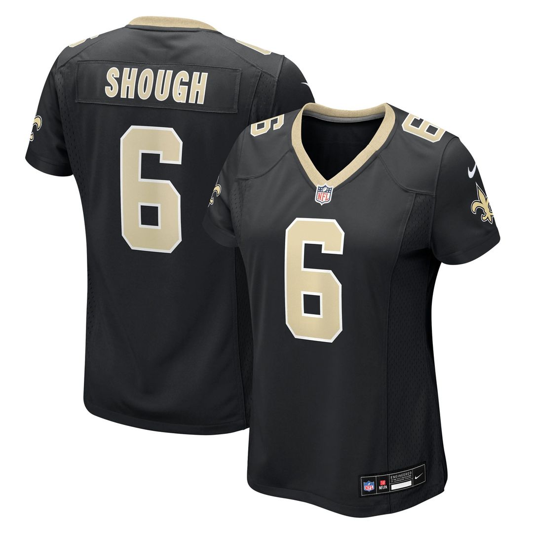 Tyler Shough New Orleans Saints Women's Alternate Game Player Jersey - Gold