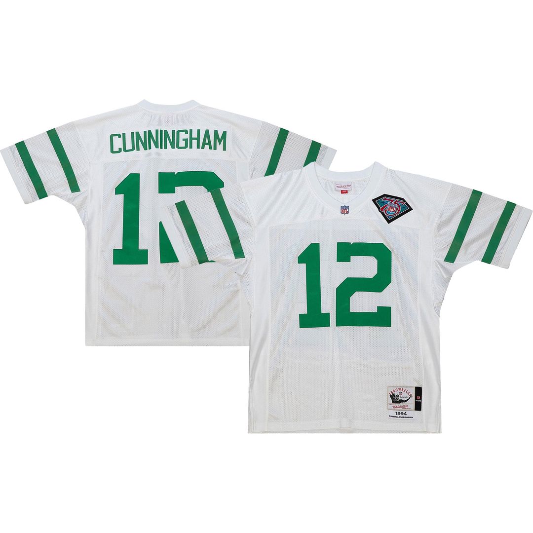 Randall Cunningham Philadelphia Eagles 1994 Authentic Throwback Retired Player Jersey - White