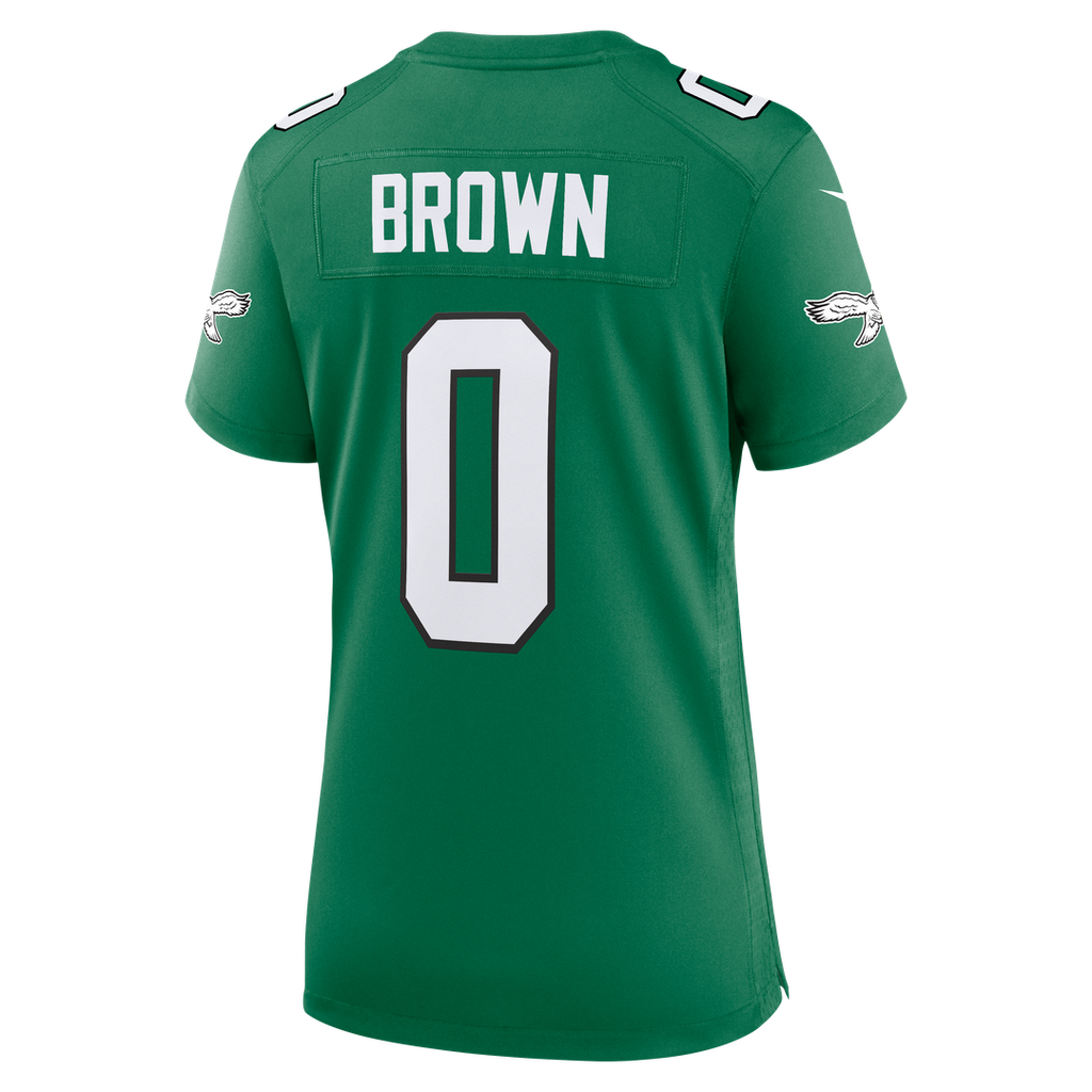 Marquise Brown Philadelphia Eagles Women's Alternate Game Jersey - Kelly Green