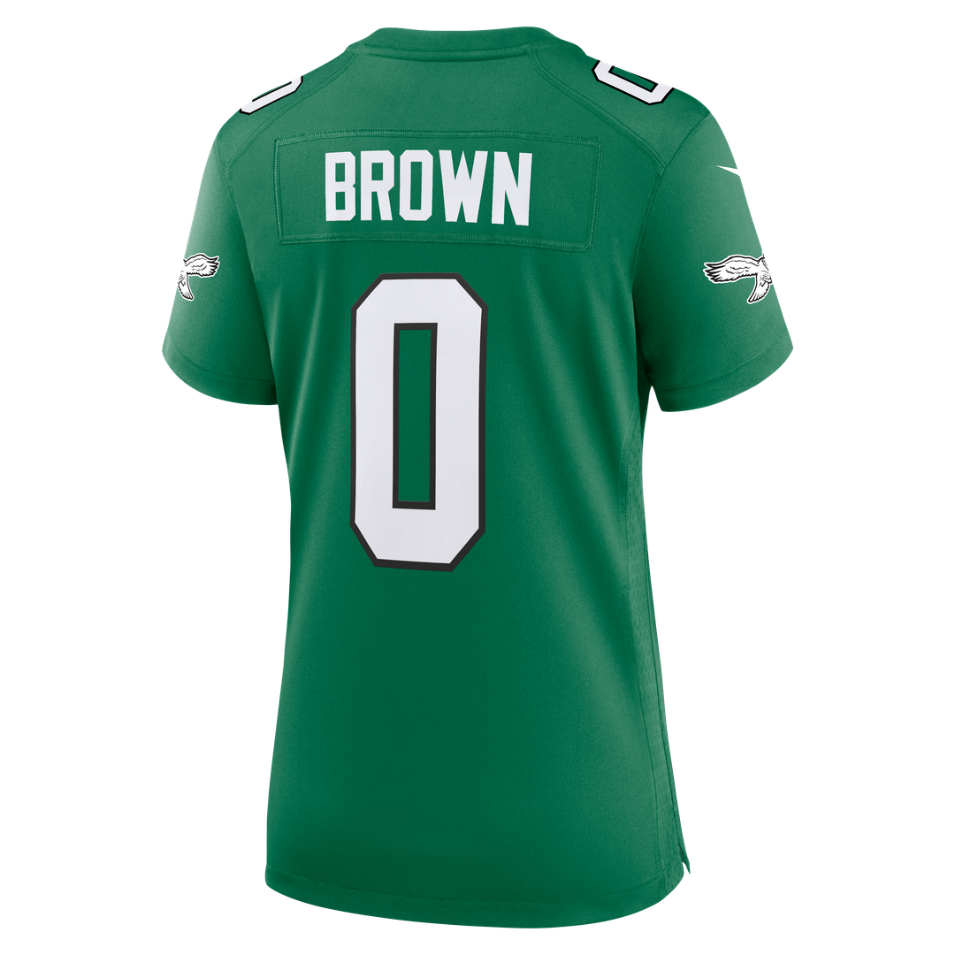 Marquise Brown Philadelphia Eagles Women's Alternate Game Jersey - Kelly Green
