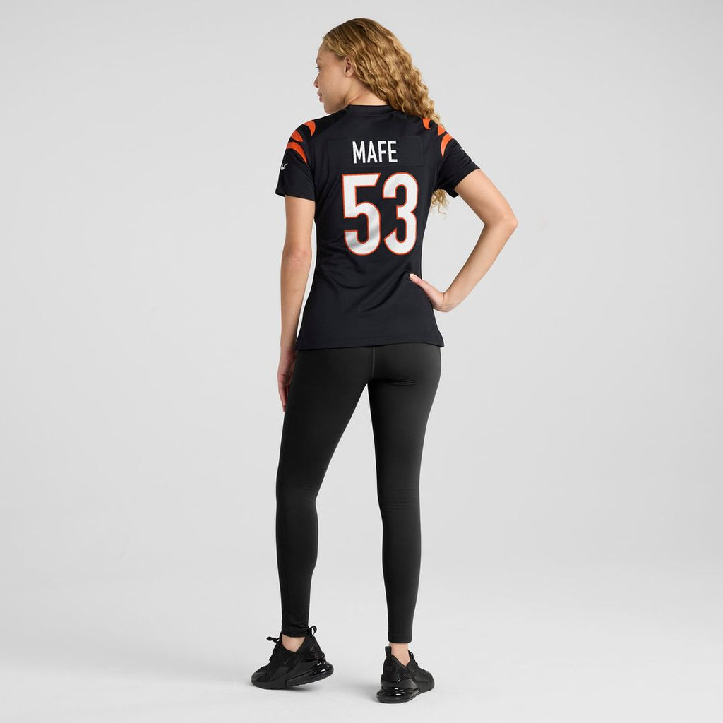 Boye Mafe Cincinnati Bengals Women's Team Game Jersey - Black