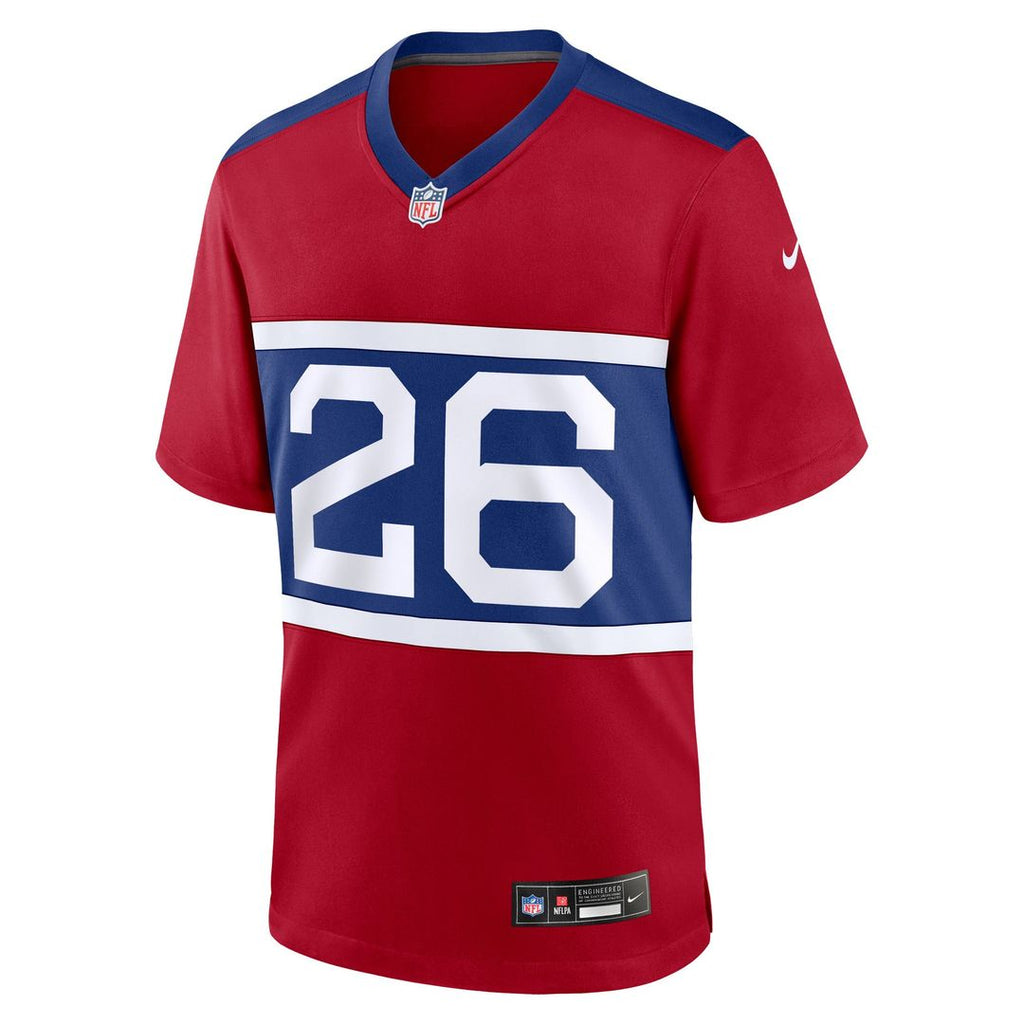 Devin Singletary New York Giants Youth Game Jersey - Red