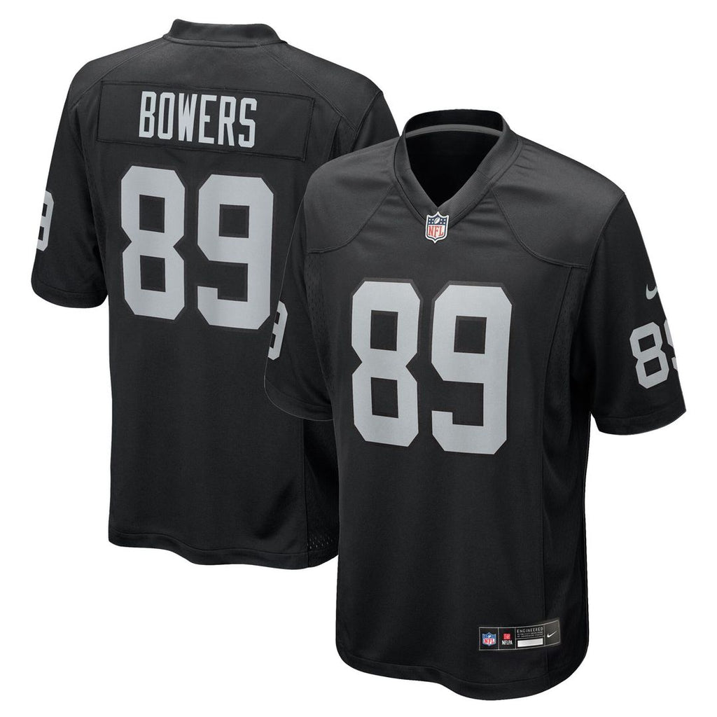 Brock Bowers Las Vegas Raiders Youth Game Jersey - Black