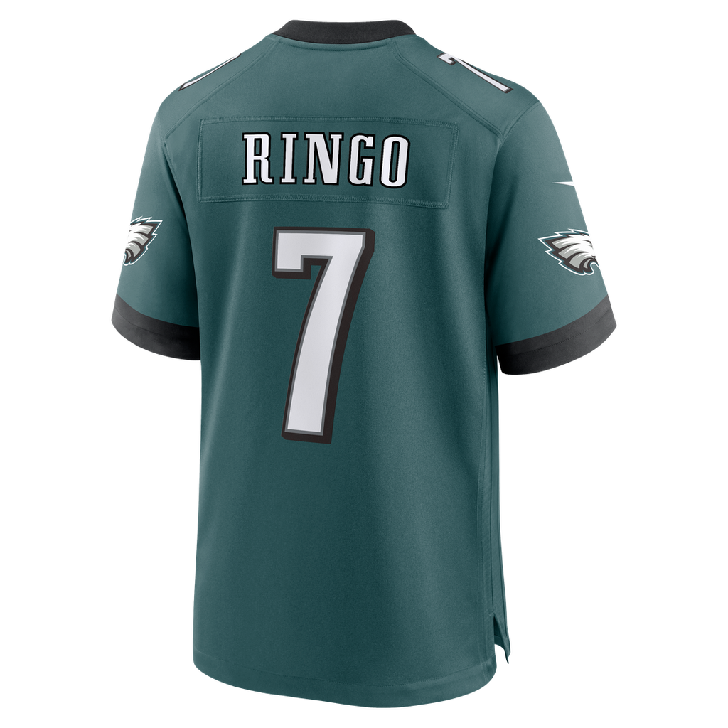 Kelee Ringo Philadelphia Eagles Team Game Jersey - Midnight Green