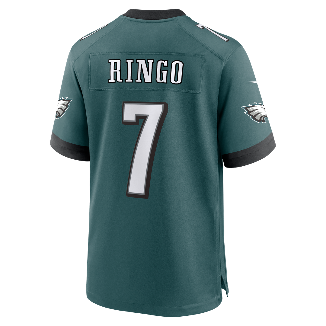 Kelee Ringo Philadelphia Eagles Team Game Jersey - Midnight Green
