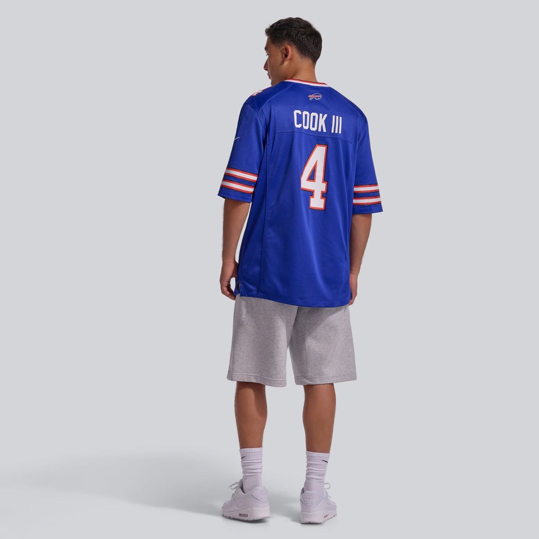 James Cook III Buffalo Bills Team Game Jersey - Royal
