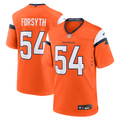 Alex Forsyth Denver Broncos Team Game Jersey - Orange