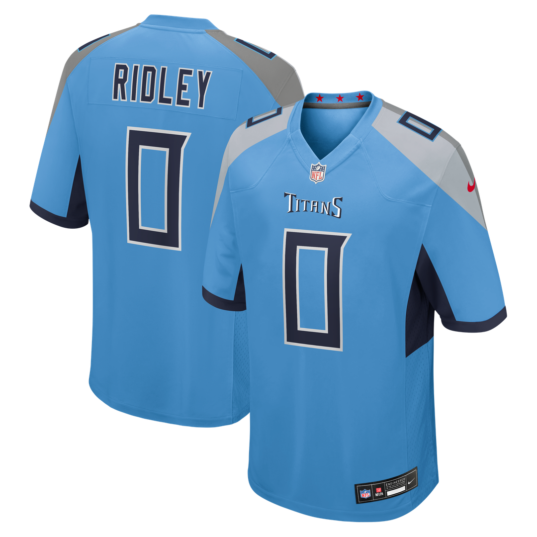 Calvin Ridley Tennessee Titans Game Player Jersey - Navy