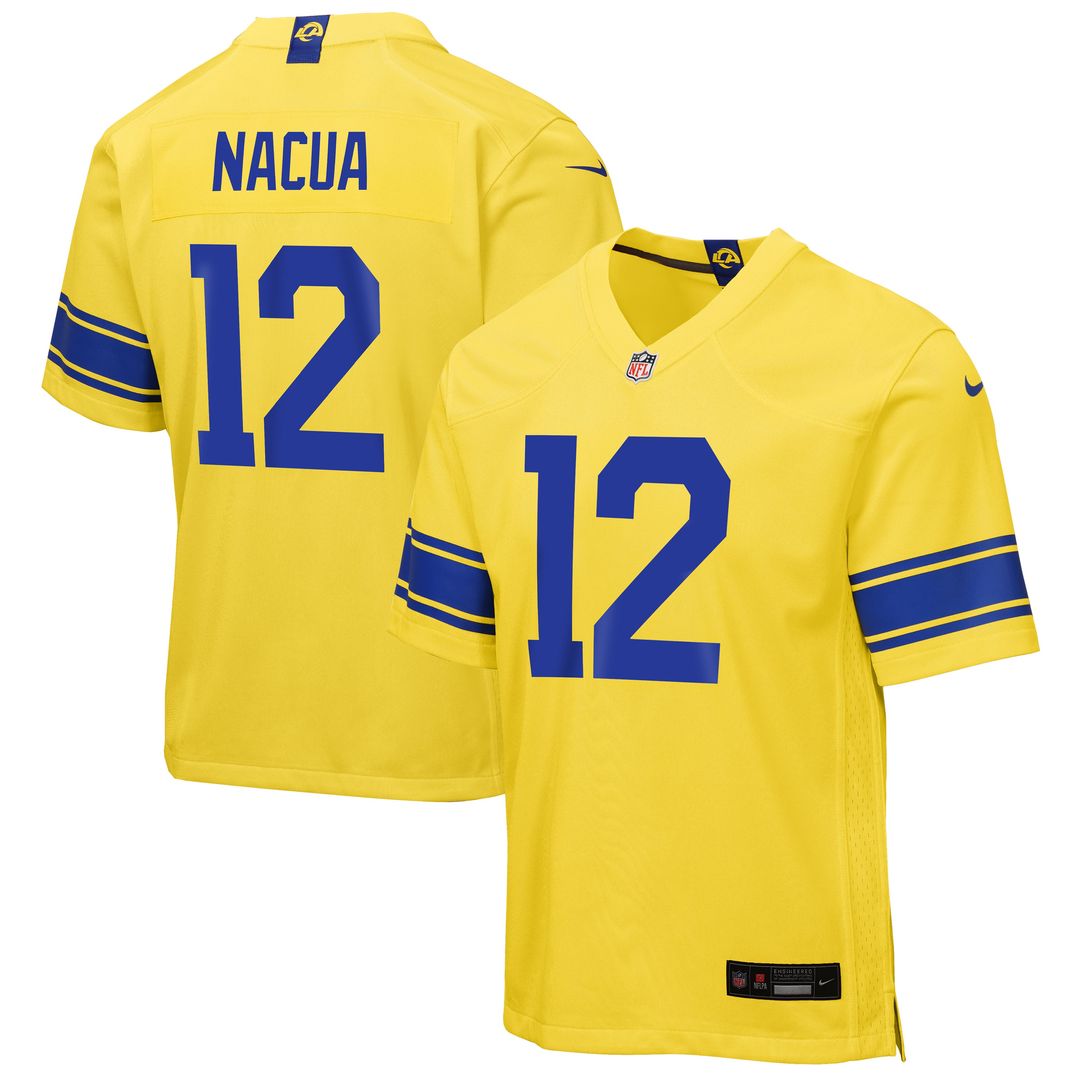 Puka Nacua Los Angeles Rams Youth Classic Sol Game Jersey