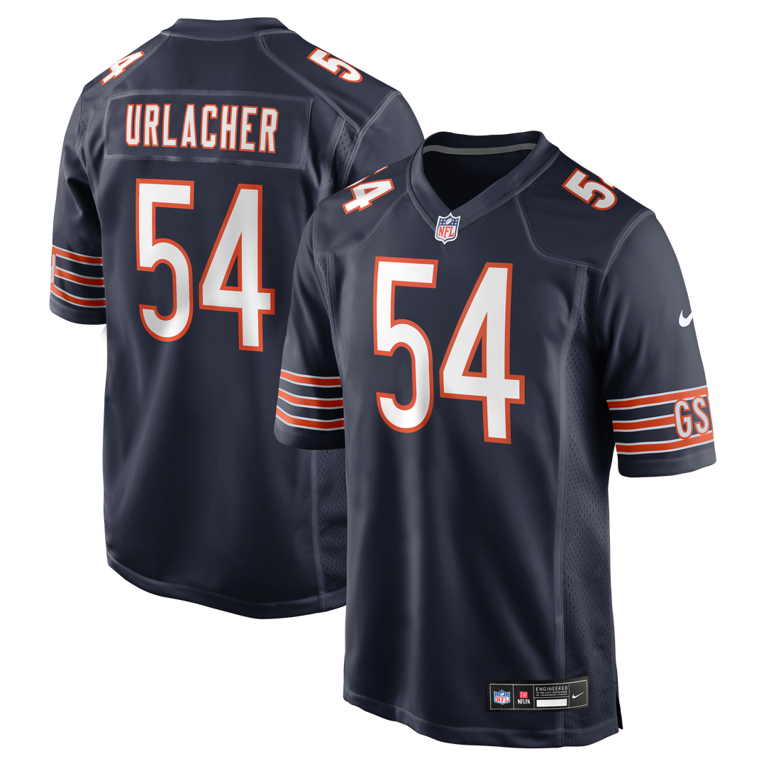 Brian Urlacher Chicago Bears Retired Player Game Jersey - White