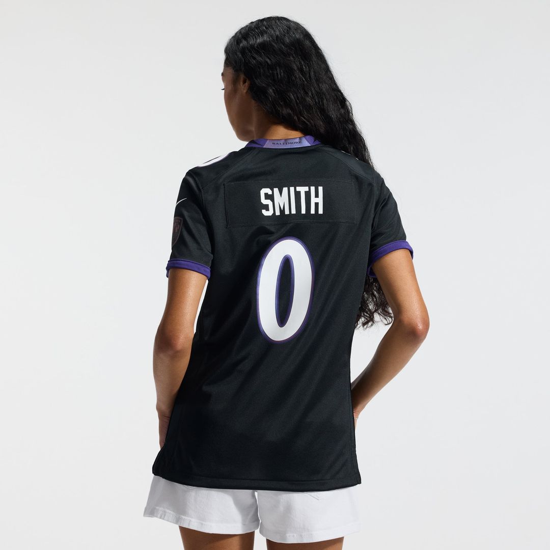 Roquan Smith Baltimore Ravens Women's Alternate Game Jersey - Black