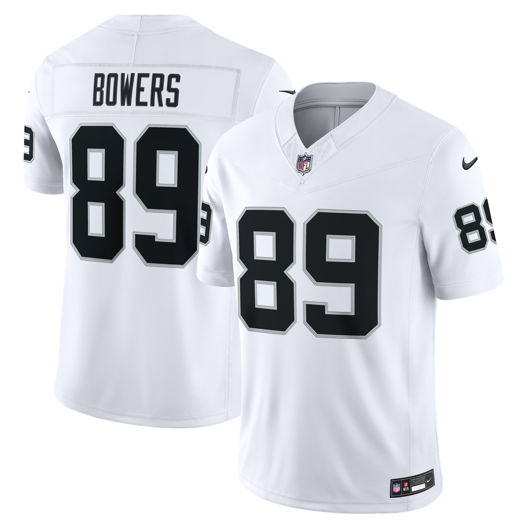 Brock Bowers Las Vegas Raiders Team Vapor F.U.S.E. Stitched Limited Jersey - Black