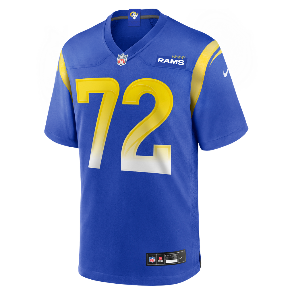 D.J. Humphries Los Angeles Rams Team Game Jersey - Royal